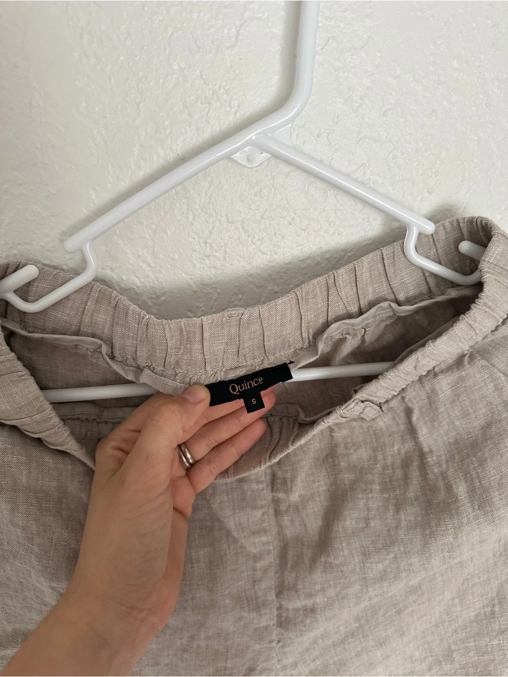 Quince 100% European Linen Pants S